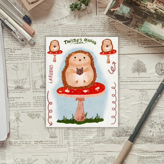Thistle's Reading Nook Sticker Sheet