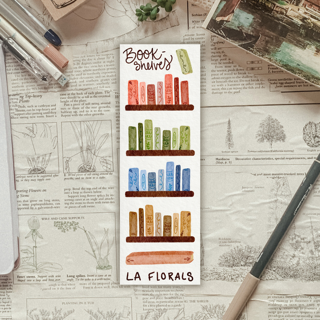 Bookshelves Accents Sticker Sheet
