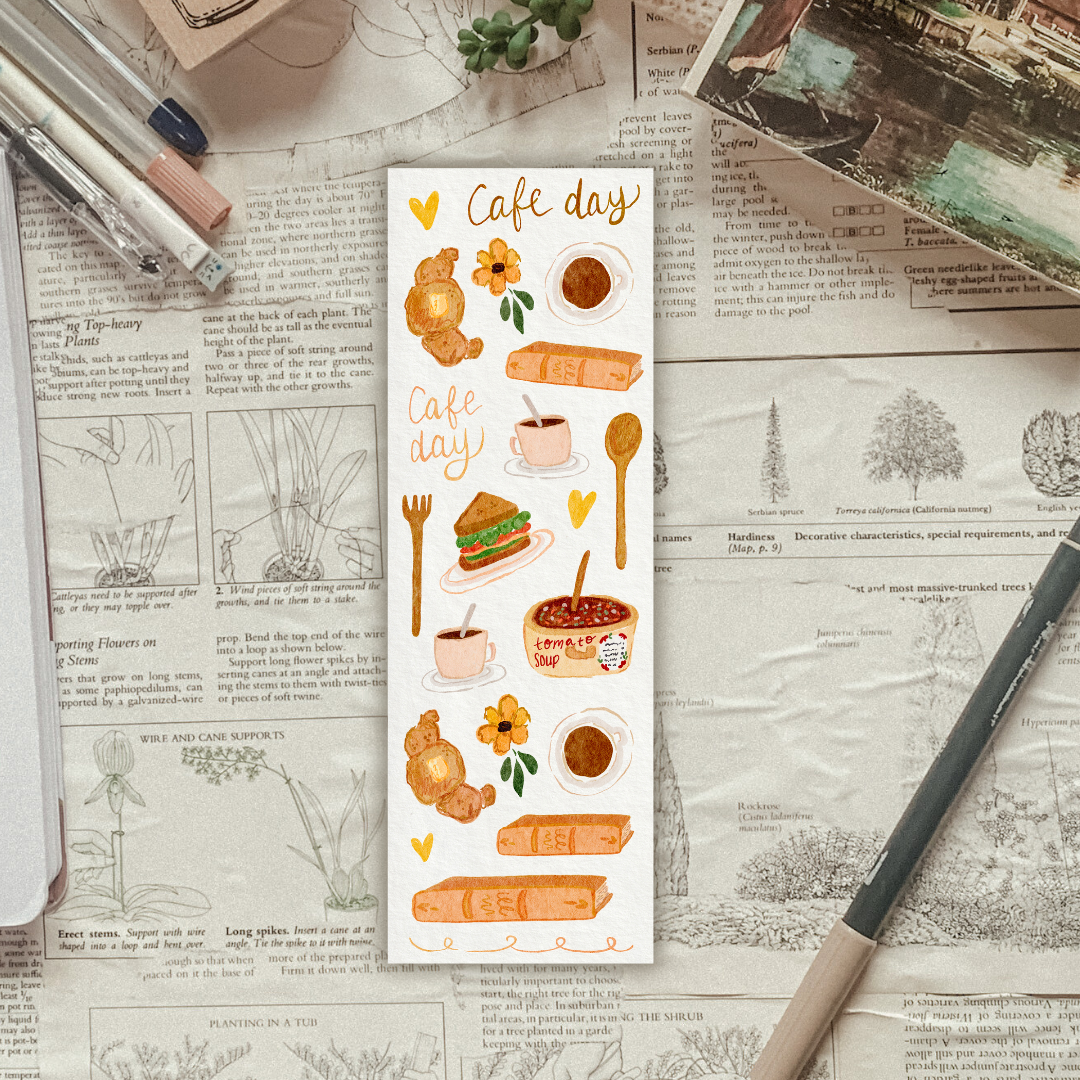 Cafe Day Sticker Sheet