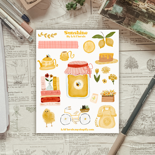 Sunshine Sticker Sheet