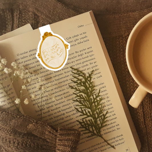 Mirror, Mirror on the Wall Fairytale Folding Magnetic Bookmark