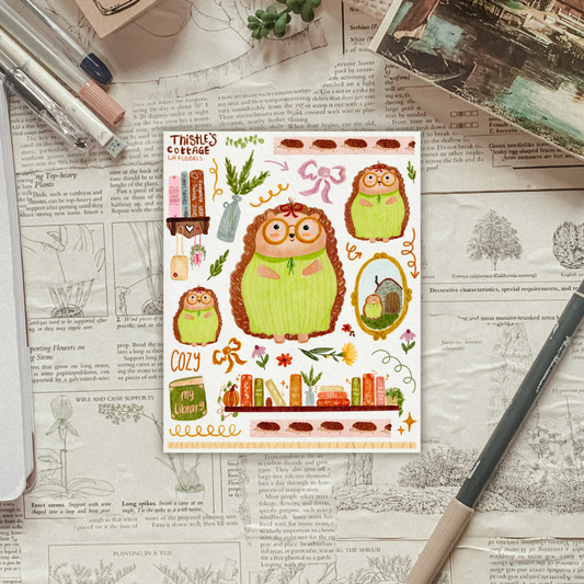 Thistle's Cottage Sticker Sheet
