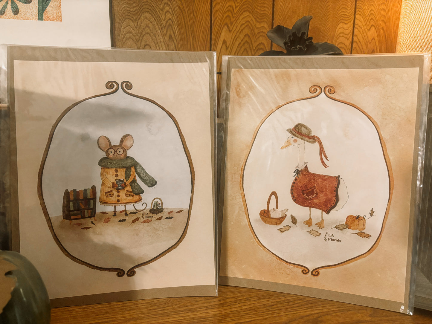 OVERSTOCK -- B Grade Sale Art Prints Amelia and Olive