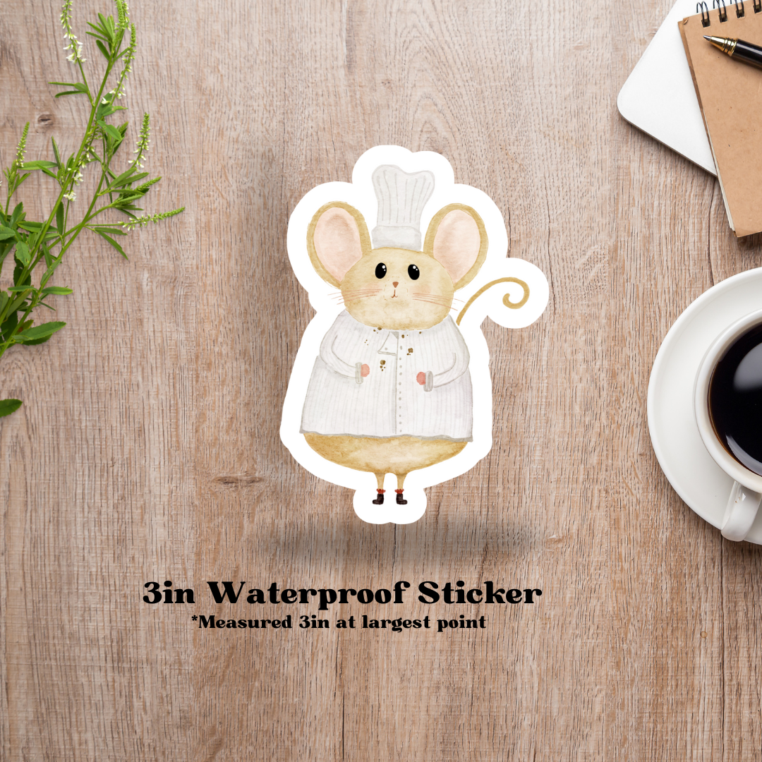 Annabelle the Mouse 3in Waterproof Sticker