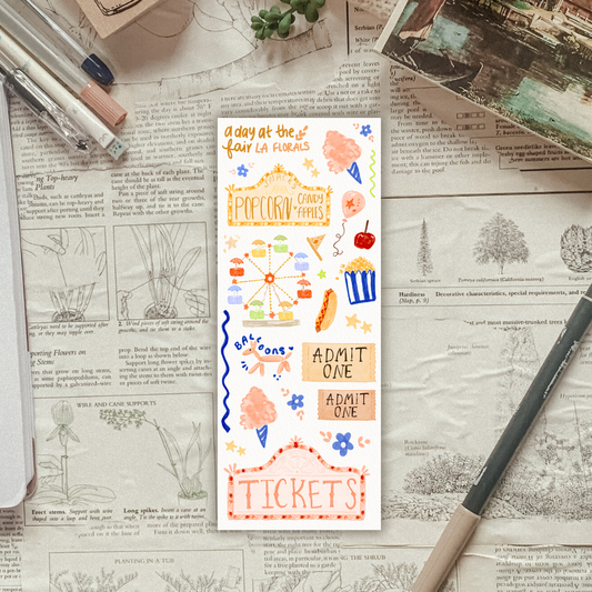A day at the fair Sticker Sheet