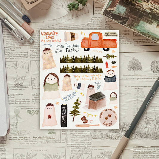 Vampires Sticker Sheet